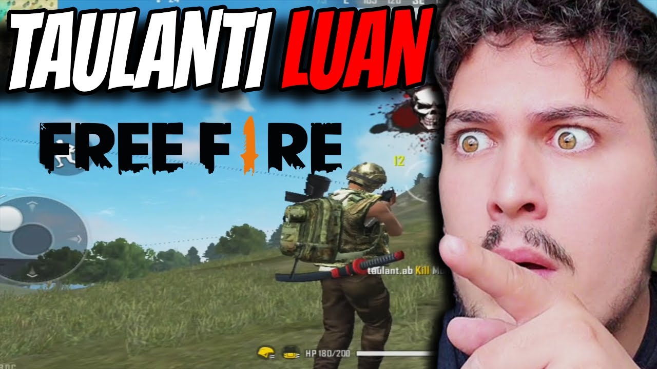 TAULANT ABAZAJ LUAN FREE FIRE ❗❗ *CA NOOBI😂😂* - REAGIMI JEM