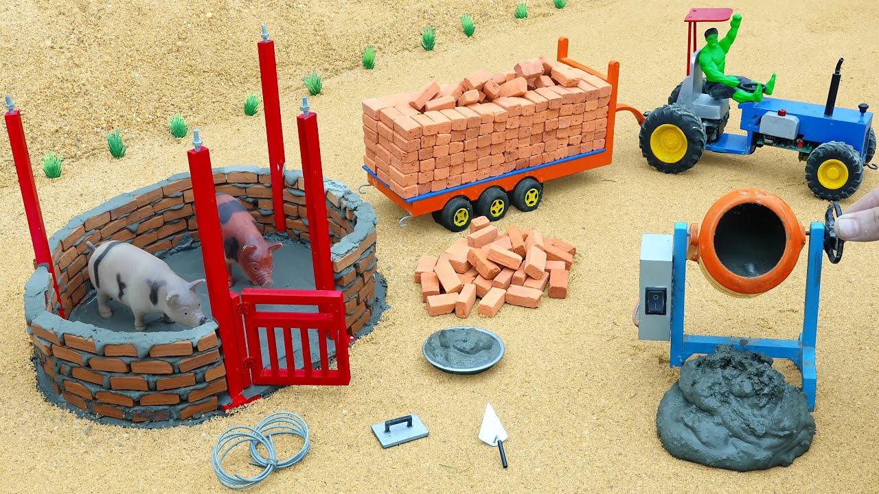 top most creative most modern diy tractor science project | house construction @DIYMachinery