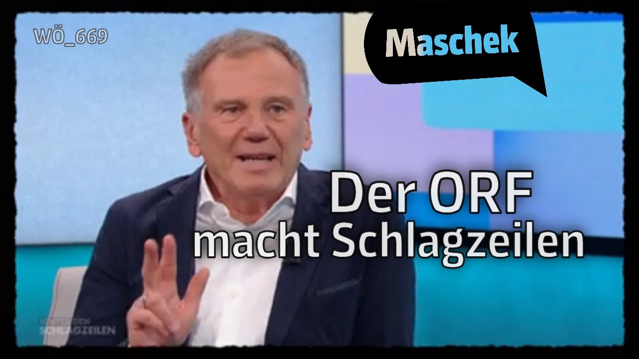 Maschek - Der ORF macht Schlagzeilen - WÖ_669