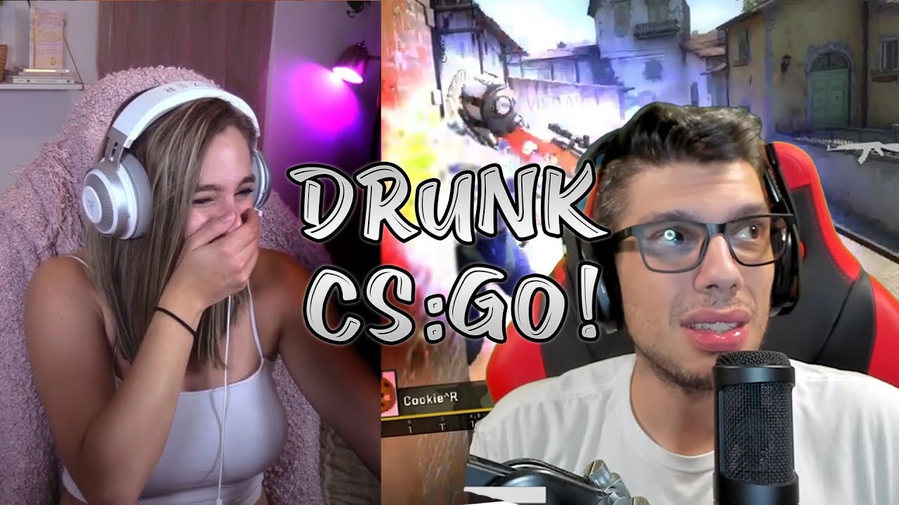 DRUNK CS:GO with VernNotice! | HayliNic