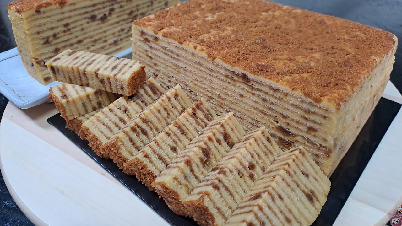 kek lapis horlick biscoff