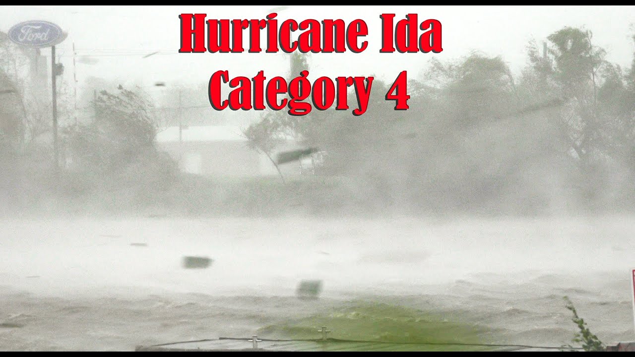 HURRICANE IDA SHREDS LOCKPORT, LOUISIANA - Category 4
