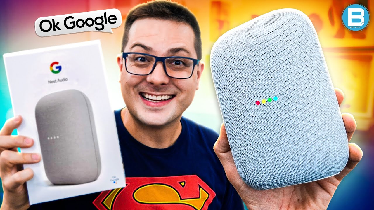 GOOGLE NEST! O FALANTE inteligente MAIS PODEROSO da GOOGLE chegou!  Unboxing e impressões!