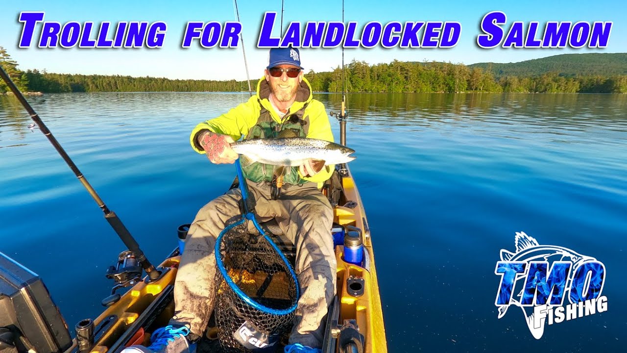 Kayak Trolling for Salmon