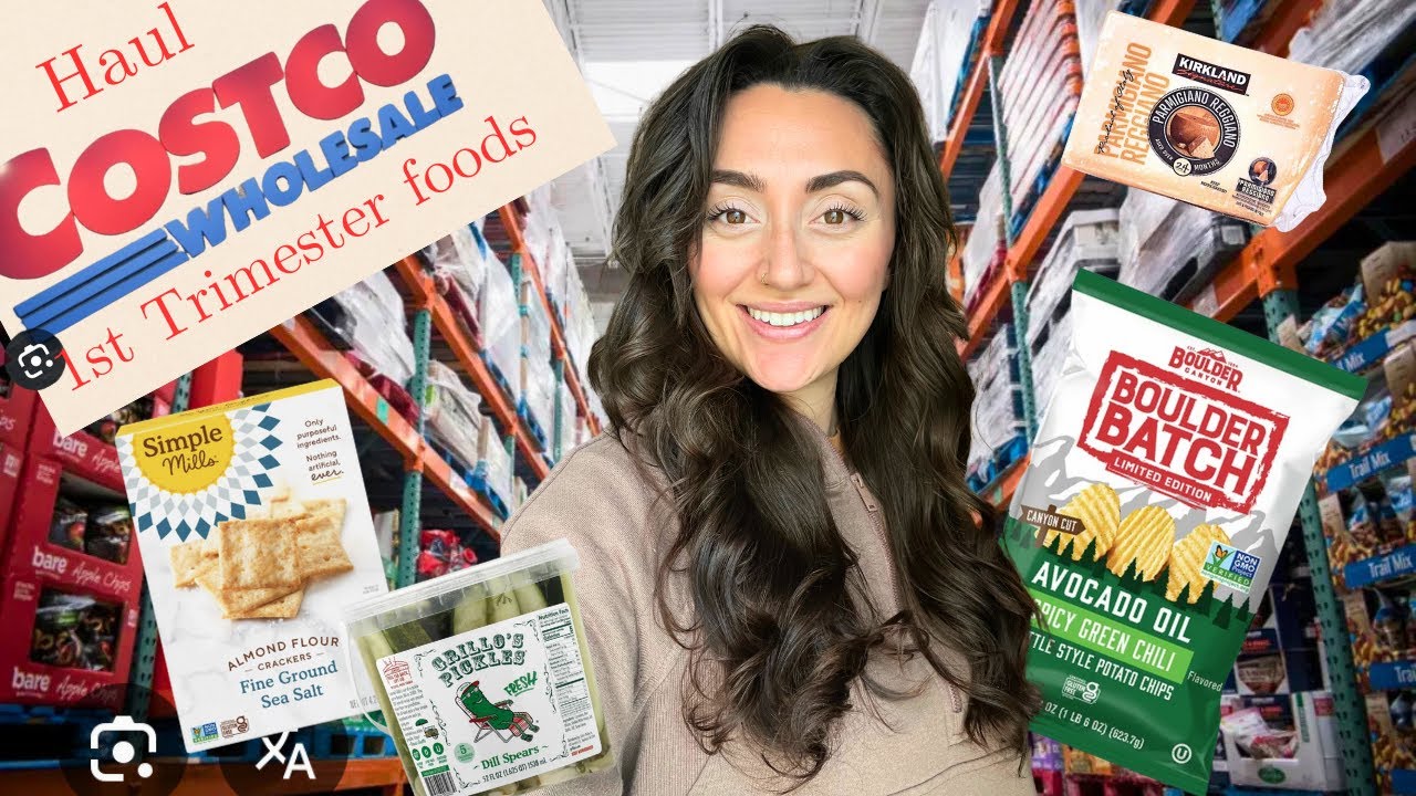 Healthy Costco Haul for 2 People | 1st Trimester Pregnancy | Morning Sickness Hacks