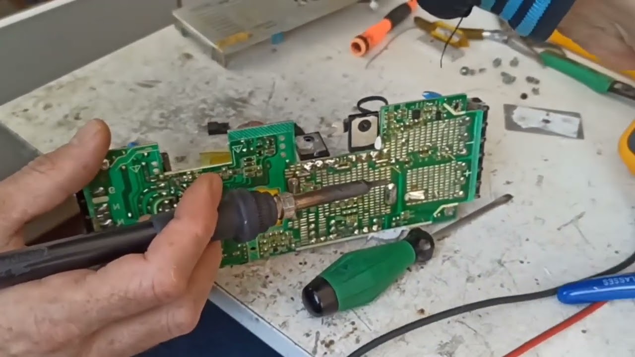 5 volt 60 amper smps trafo tamiri arıza bulma. trafo tamiri
