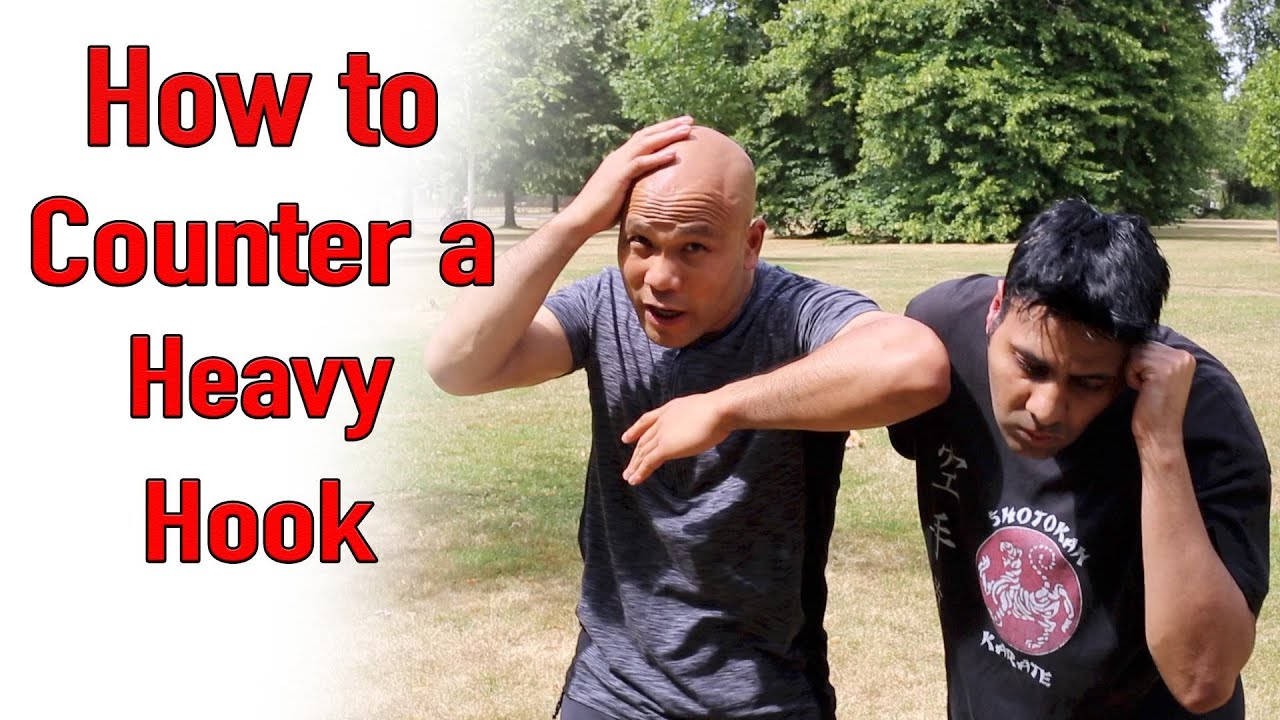 How to defend and counter the Hook - Self defence Street fight