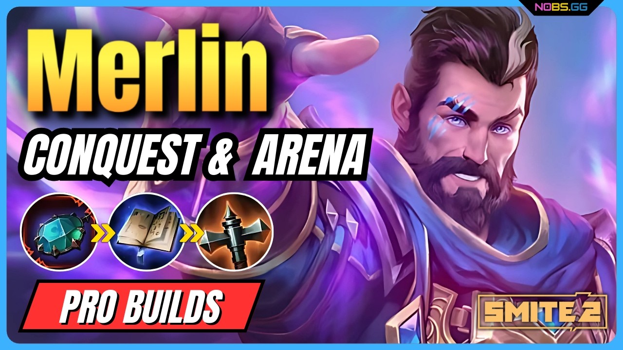 Best Merlin Build Smite 2 | Arena & Conquest PRO Builds 2025
