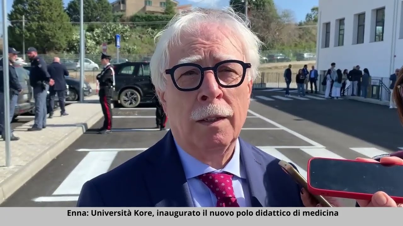 Enna: Università Kore, inaugurato il nuovo polo didattico di medicina