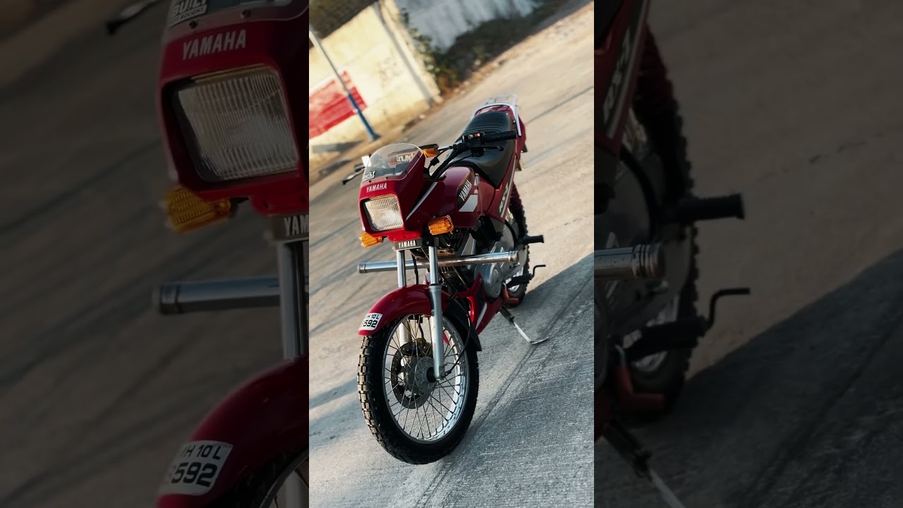 Yamaha rxz 135 5 speed fully restored.#yamaha #yamaharxz #motorcycle #rxz #rx100 #rxking