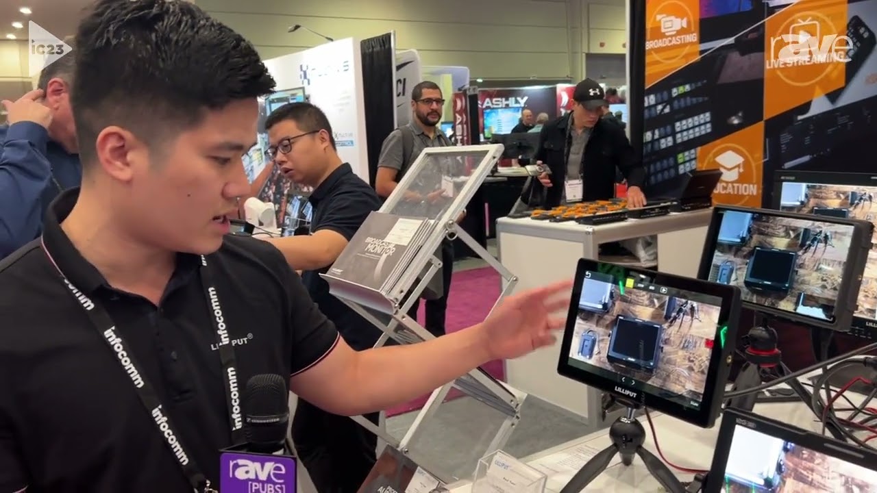 InfoComm 2023: LILLIPUT Introduces HT10S Touchscreen Camera Control Monitor
