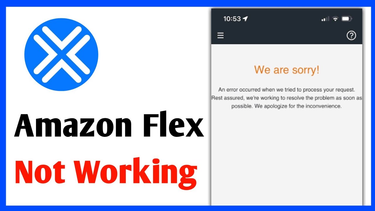 How to Fix Amazon Flex App Not Working | Troubleshoot Delivery App Issues (2026)