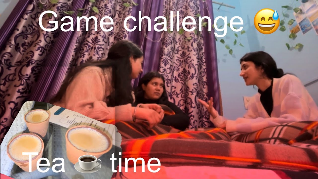 Vlog68🤌🏻||”game challenge 😅dekhiye last tk”||