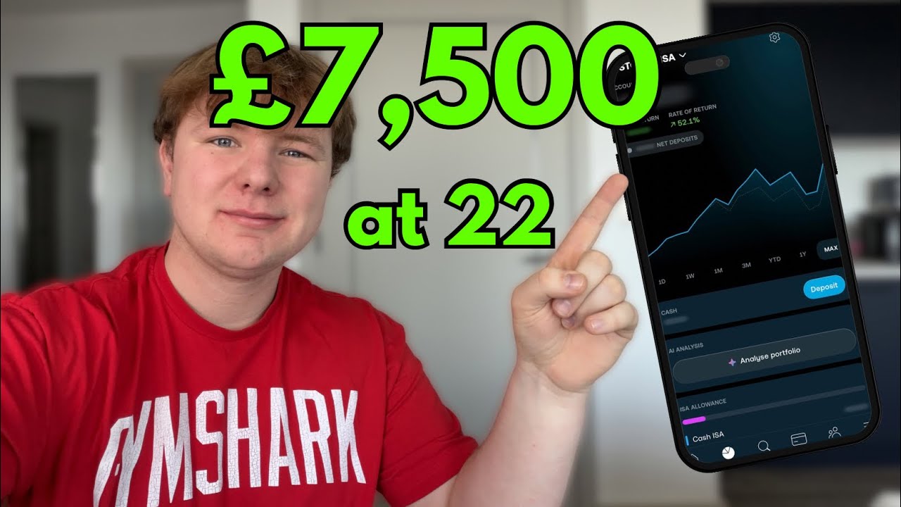 I&rsquo;m 22 With a &pound;7,500 Investment Portfolio &ndash; Here&rsquo;s How I Did it!