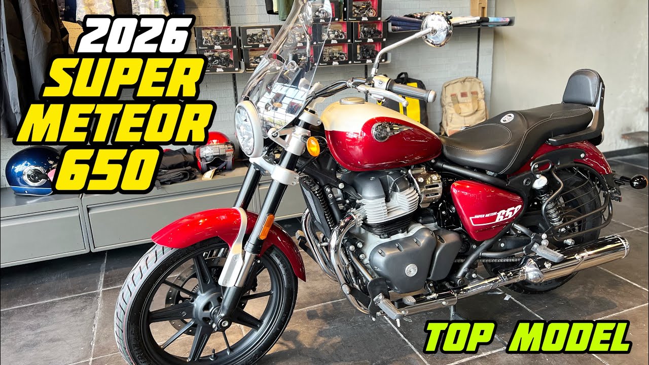 2026 Royal Enfield Super Meteor 650 Detailed Review Video | Is It The Best TOURING BIKE ???