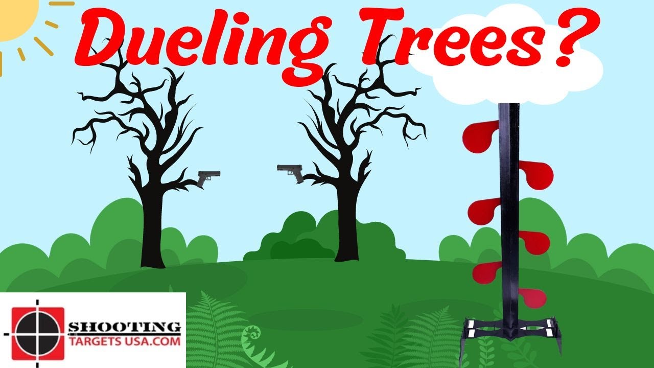 Pistol Dueling Tree From Shooting Targets USA