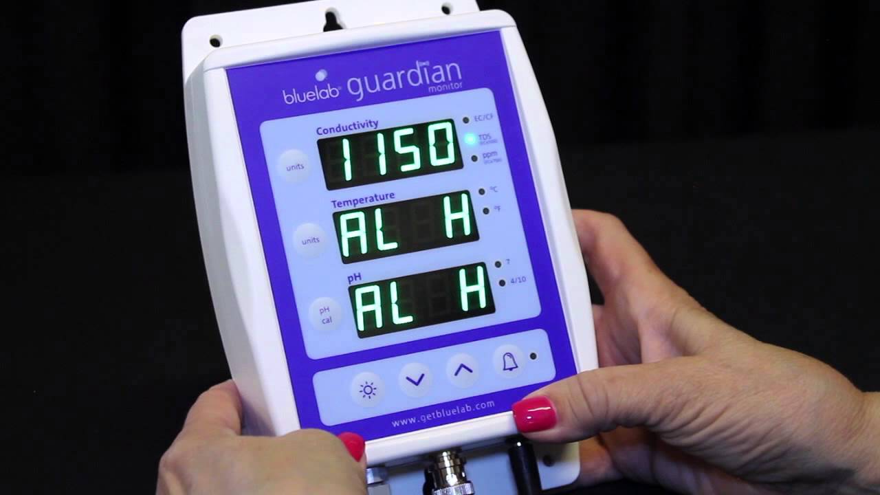 Bluelab Guardian Monitor - Alarm Setting - Official Video