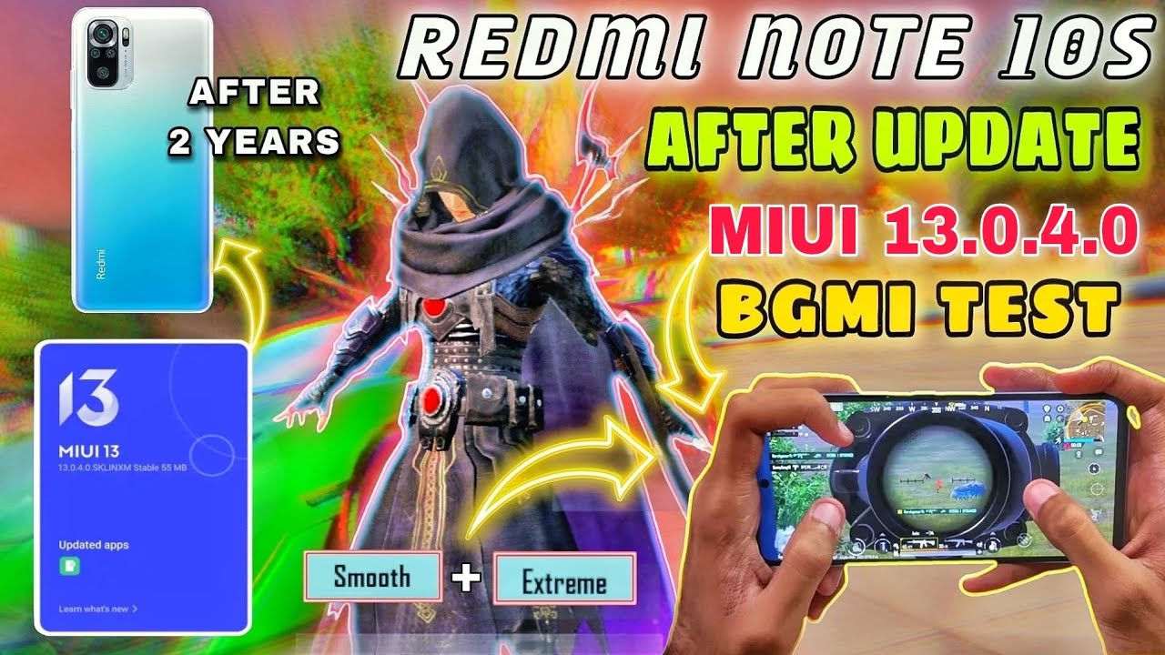 🔥Redmi Note 10s Pubg Or Bgmi Test - Lag Fix