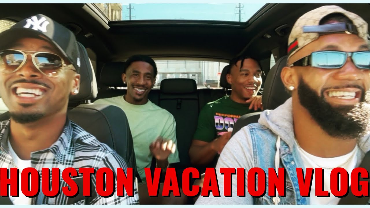 Houston Vacation Vlog: Brunch With Dustin & Rhobert + Birthday Party Bus & more!