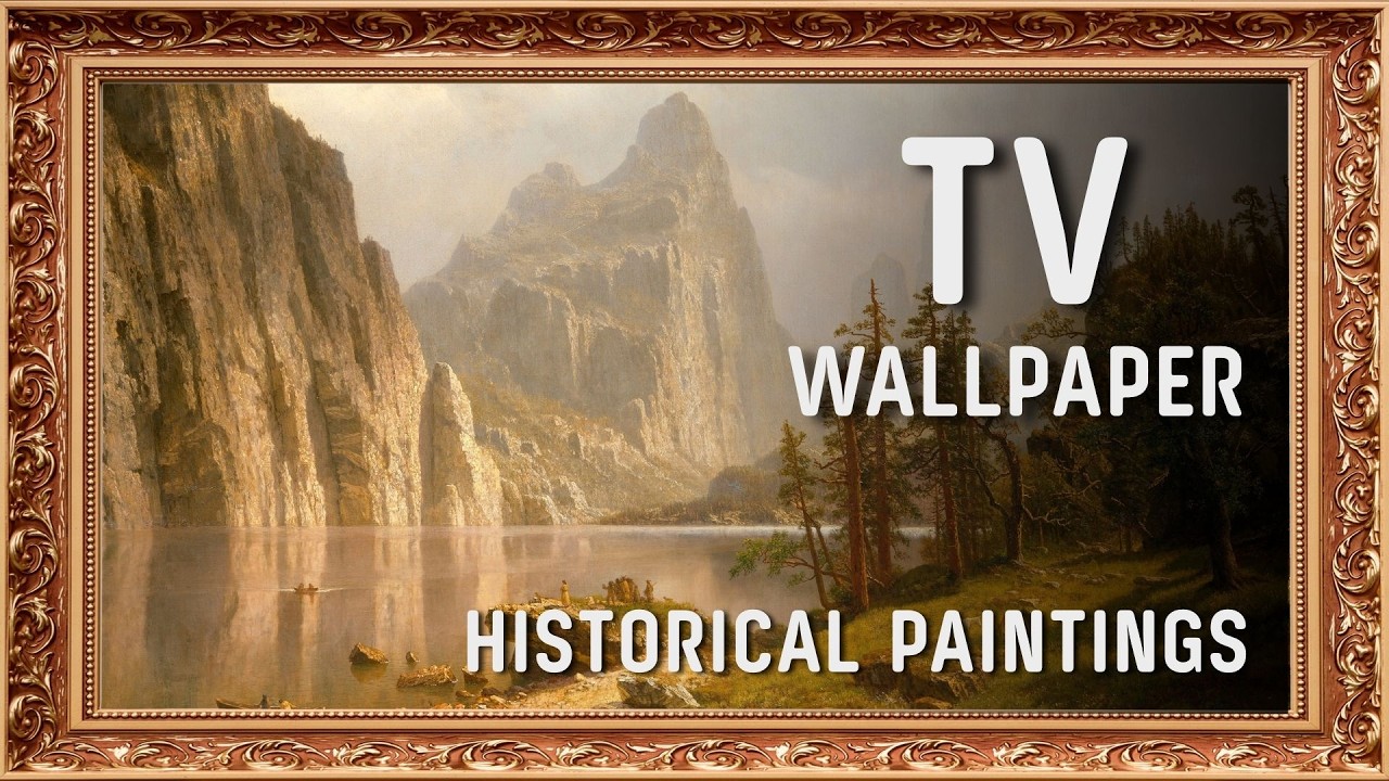 Albert Bierstadt — Yosemite Valley  Classic Landscape TV Wallpaper & TV Art