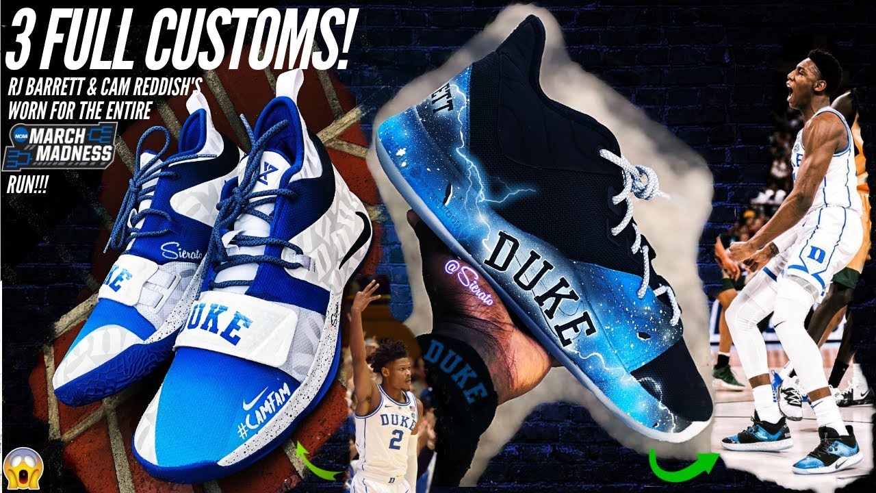 3 DUKE CUSTOMS AT THE SAME TIME ?!  (march madness) | FULL CUSTOM