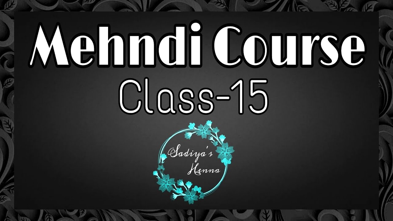 Mehndi class 15 | 3D Rose Mehndi Design | Rose Mehndi | Mehndi tutorial | Mehndi kaise lagae |Mehndi