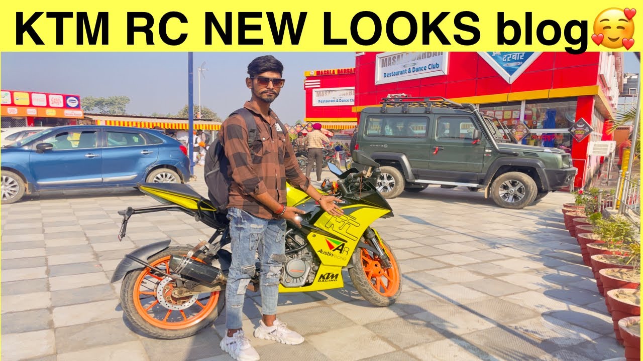 🥰KTM RC 200 BS4 modified new look 👀blogs