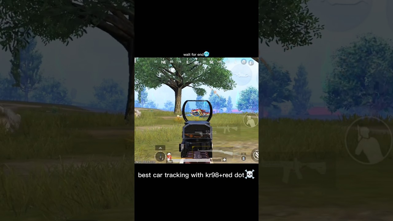 best car tracking with kar98k with red dot.. 