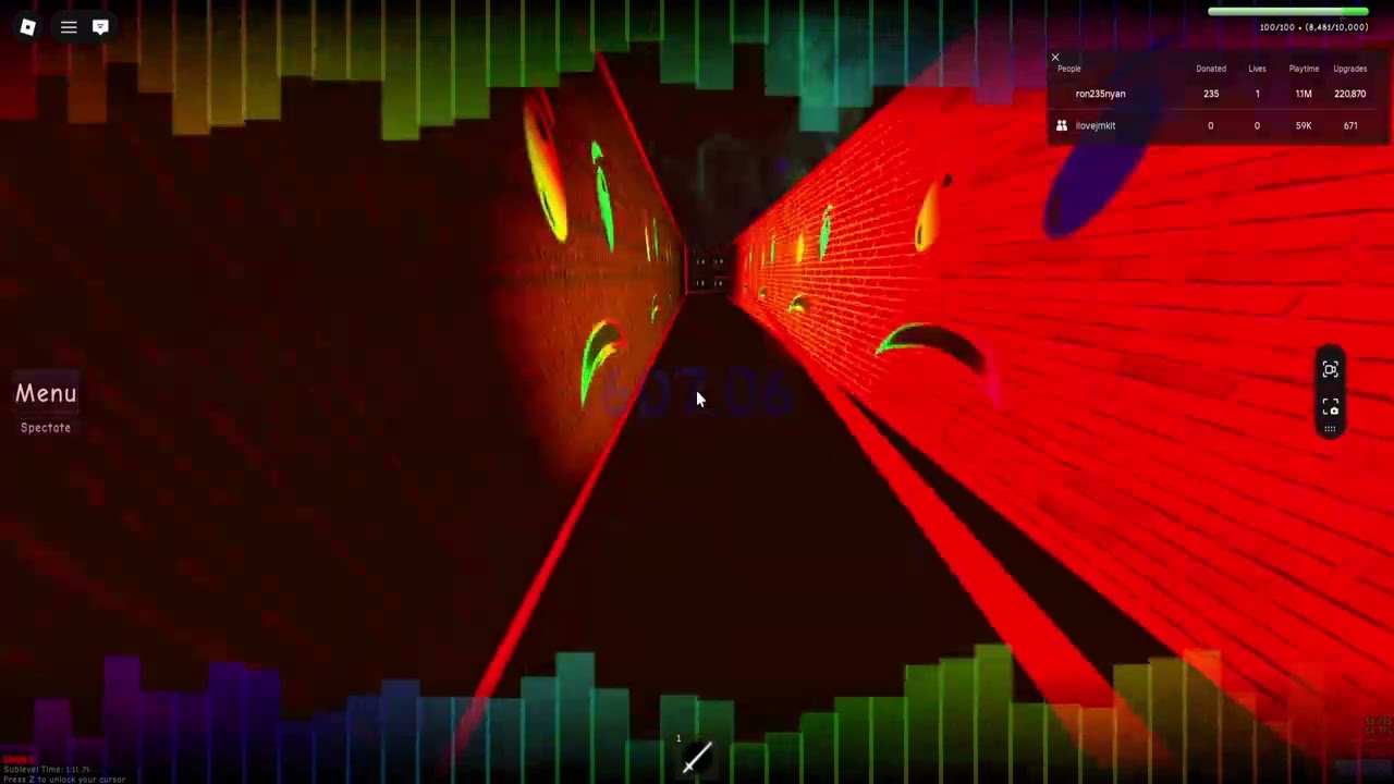 the solo lap 5 with 2 player scaling at all times