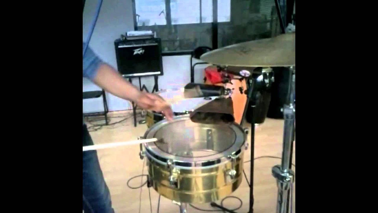 Ejercicios y técnica para el timbal de Yosney Linares