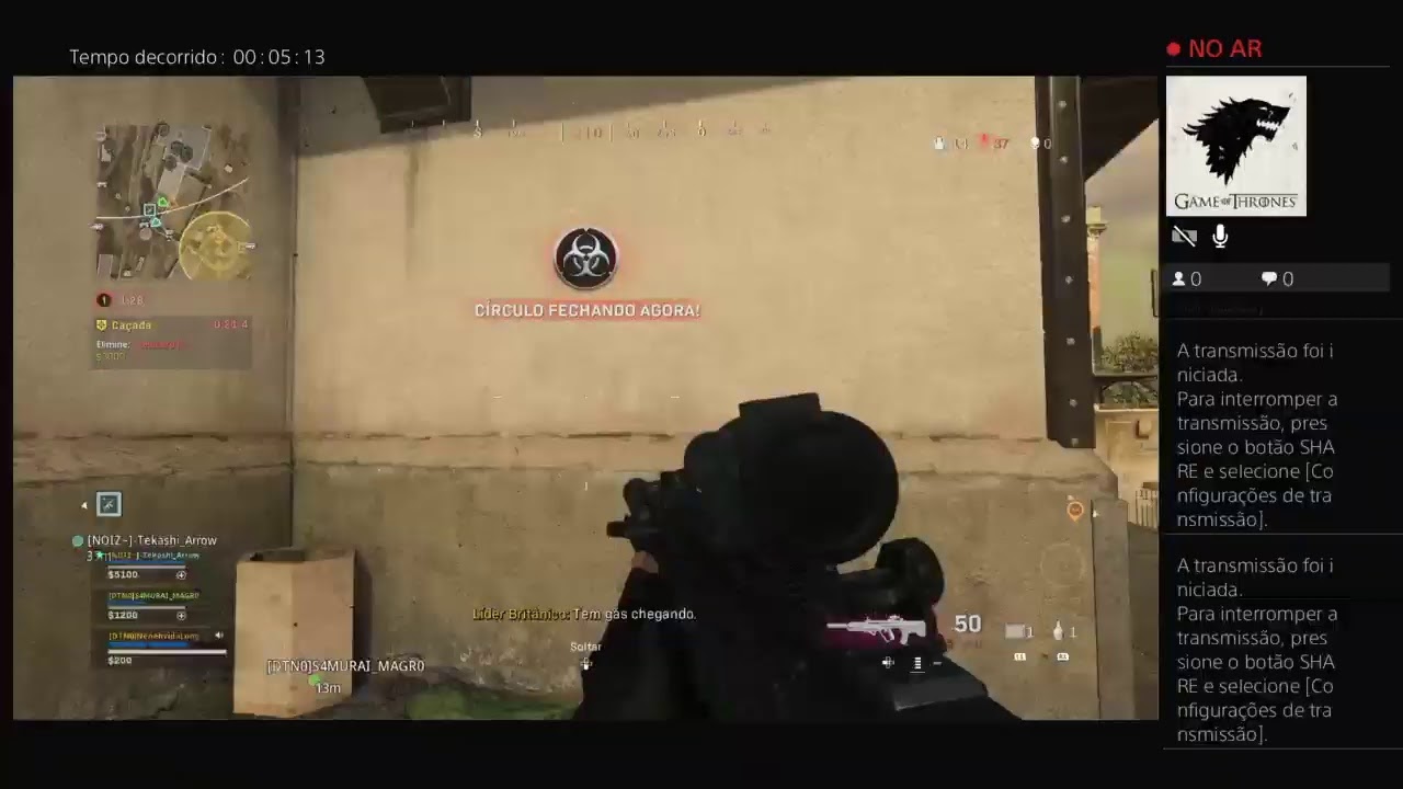 Transmiss&atilde;o ao vivo do PS4 de NenehVidaLong