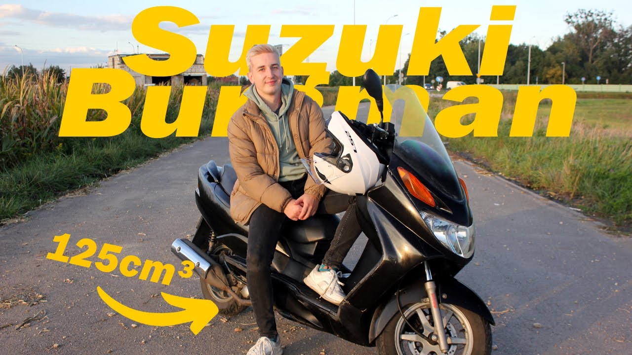 Czy warto kupić skuter do miasta? ♚ Suzuki Burgman kr&oacute;l skuter&oacute;w ♚