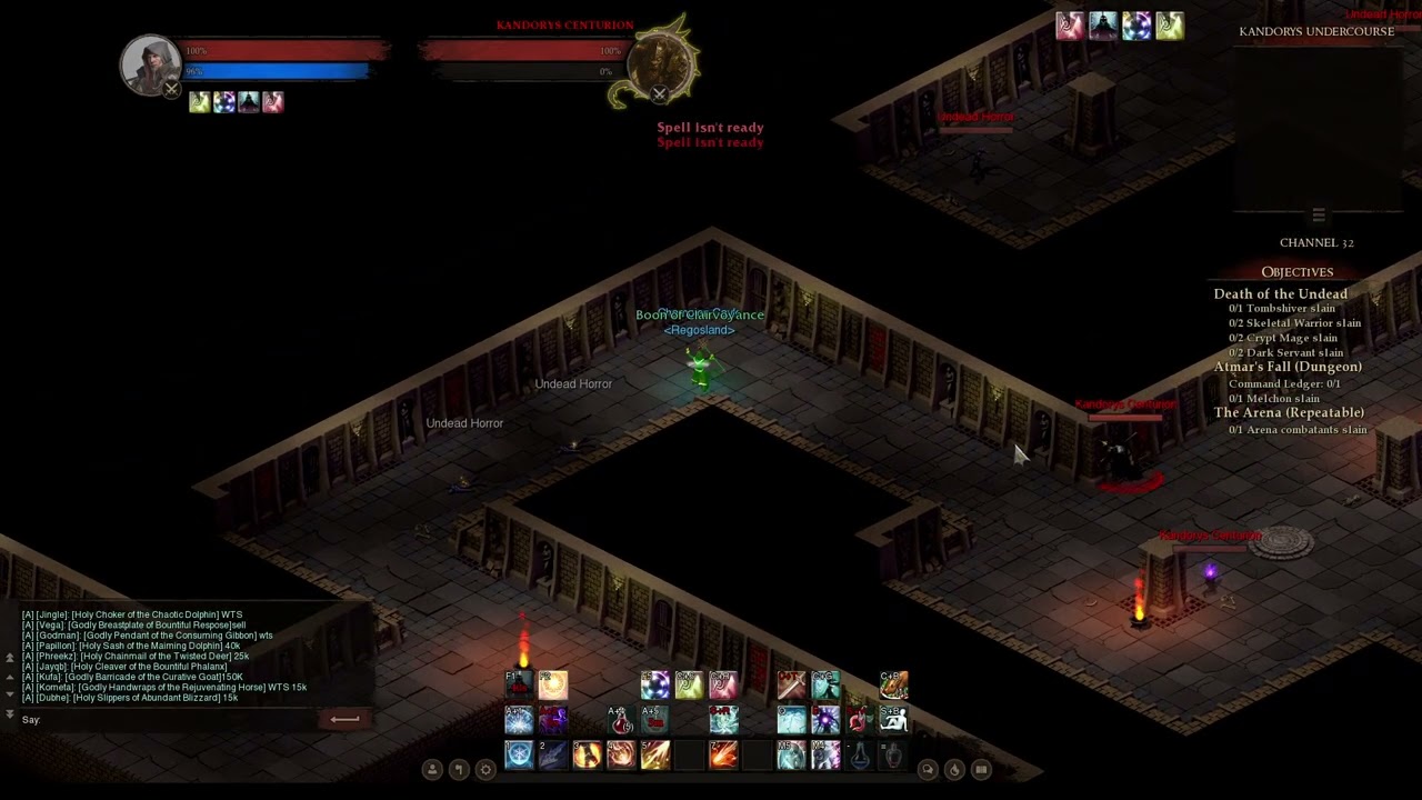 New MMO Dreadmyst - Kandorys Undercourse dungeon | Mage 6min run