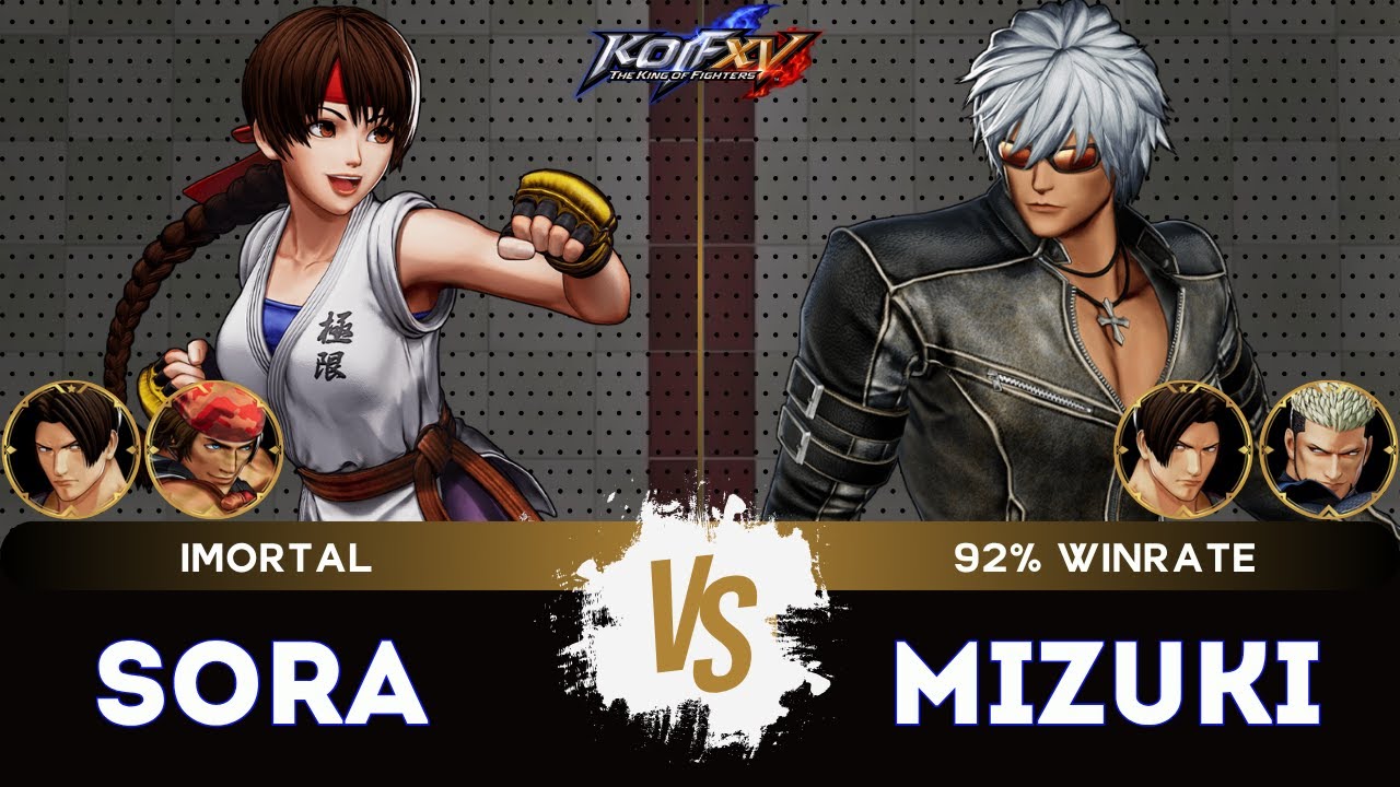 KOF XV🎞️SORA (Yuri/Ralf/Kim) vs MIZUKI (K'/Kim/Goenitz) 🎞️Replay Match - 10/25
