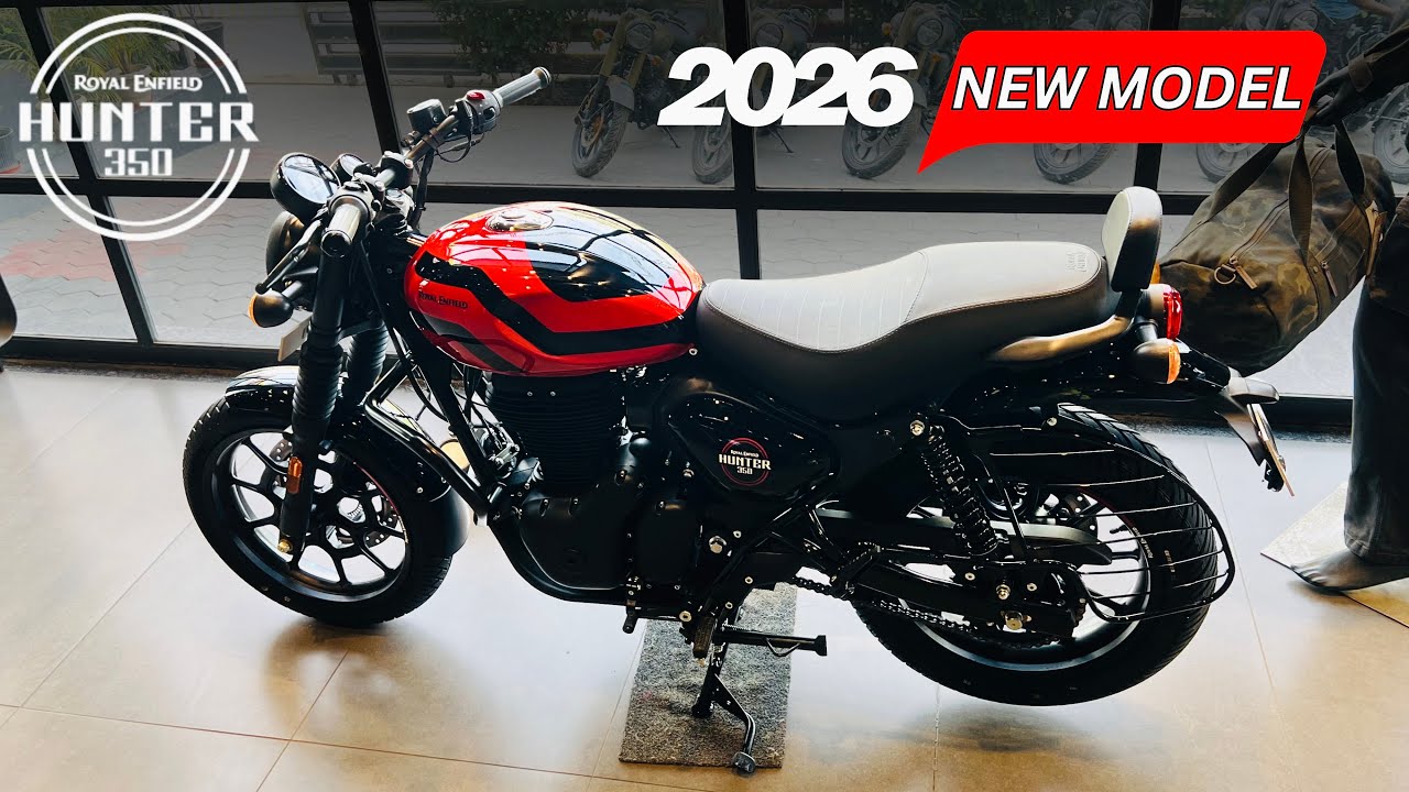 2026 🔥 Royal Enfield Hunter 350 London Red Full Review ❤️ Price & Features ✅ New Updates?