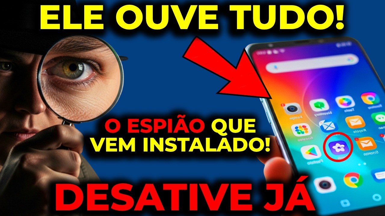 ALERTA! Seu Celular Está Te OUVINDO! Desative Esse ESPIÃO Oculto no Android