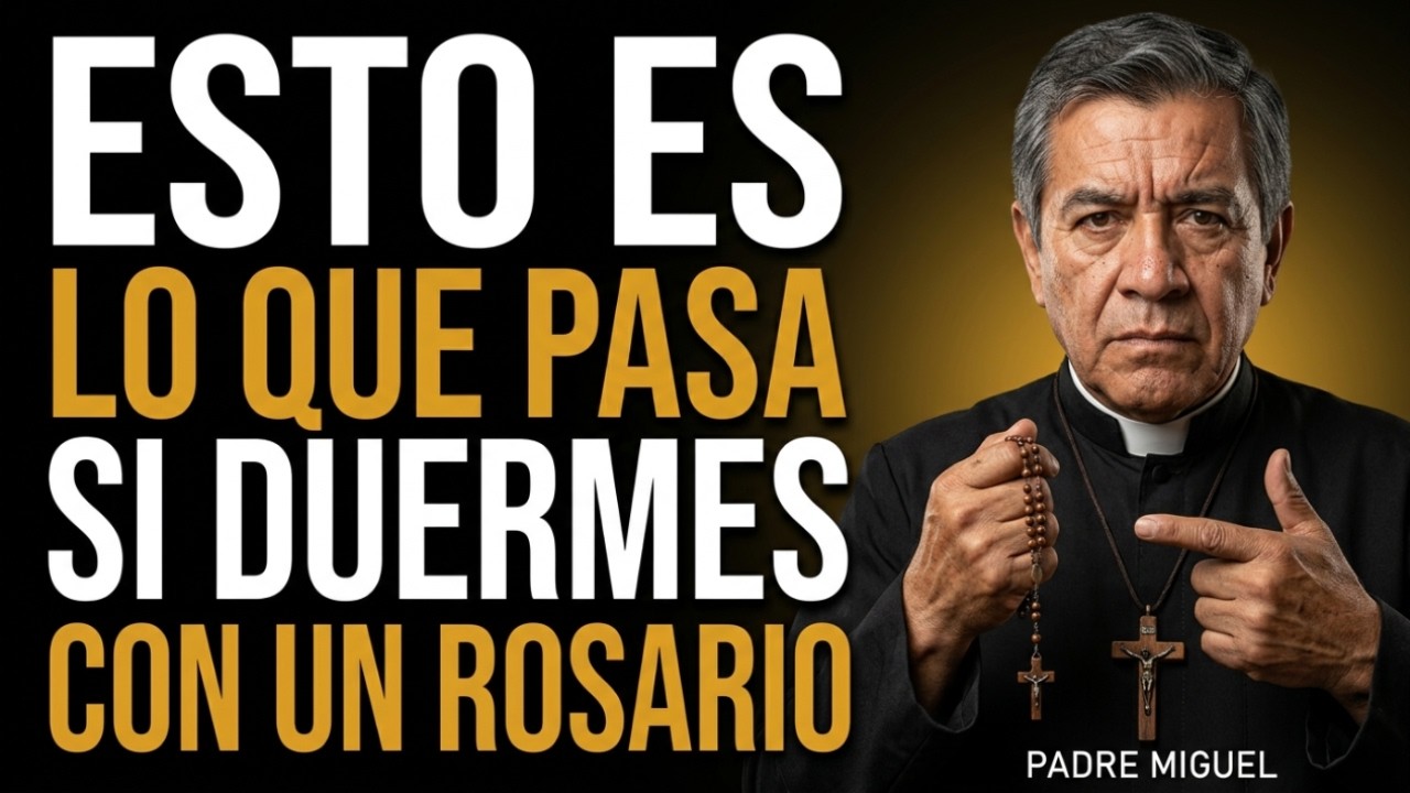 ⚠️ PADRE MIGUEL ALERTA: Esto Es Lo Que Cambia En Tu Vida Espiritual Cuando Duermes Con El Rosario