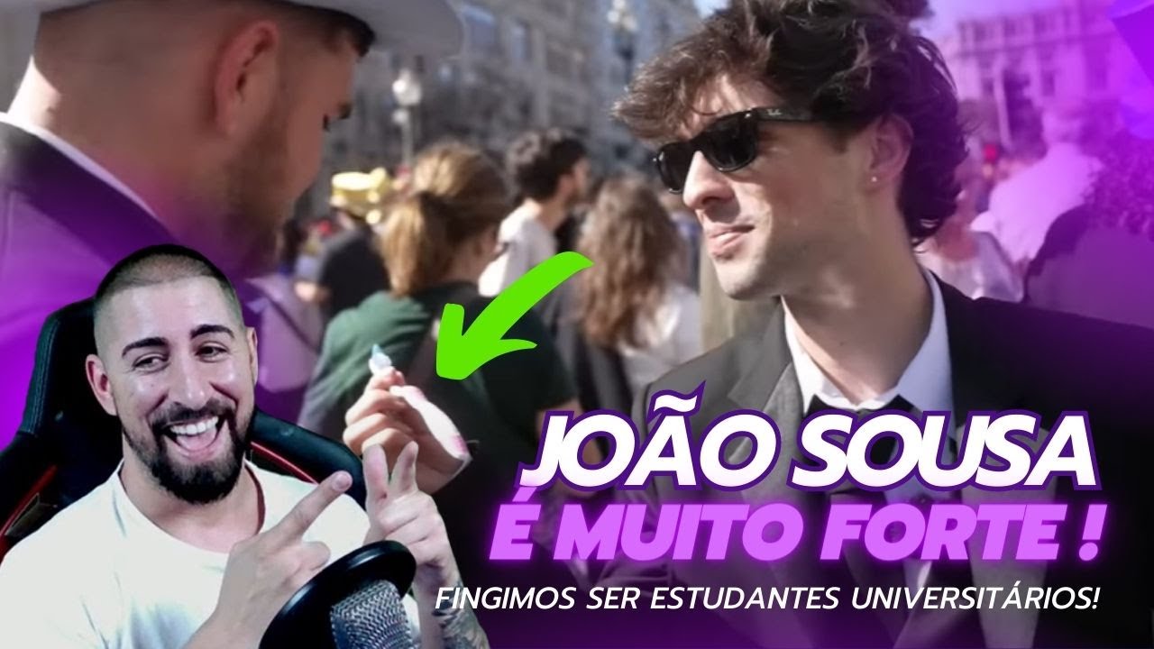 Possessivo reage a João Sousa - Fingimos ser Estudantes Universitários!