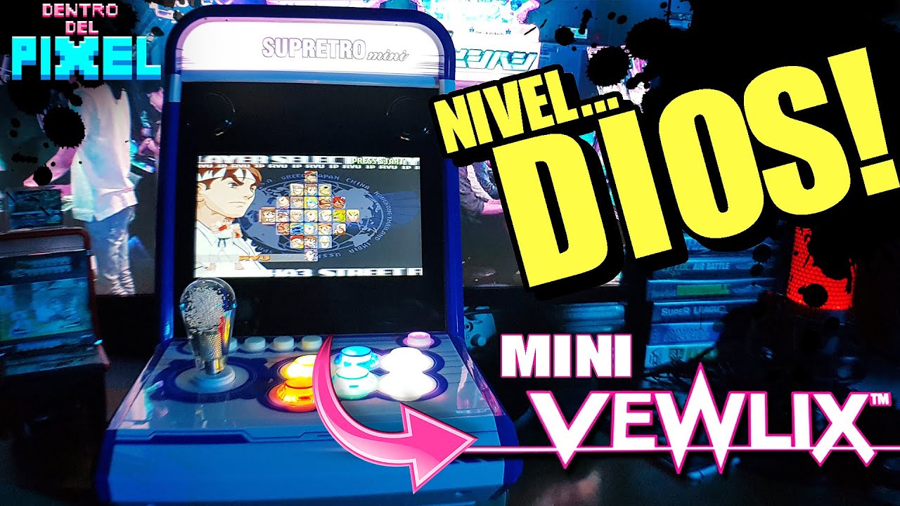 MINI VEWLIX UNBOXING consola bartop china SUPRETRO mini GB530 | replica china de CHEWLIX taito