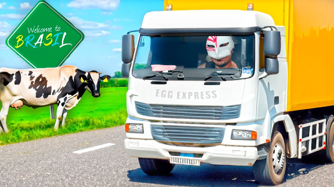 HEITIR JOGANDO 1 HORA DE EUROTRUCK 2 COM OS AMIGOS KKKKKKJJ