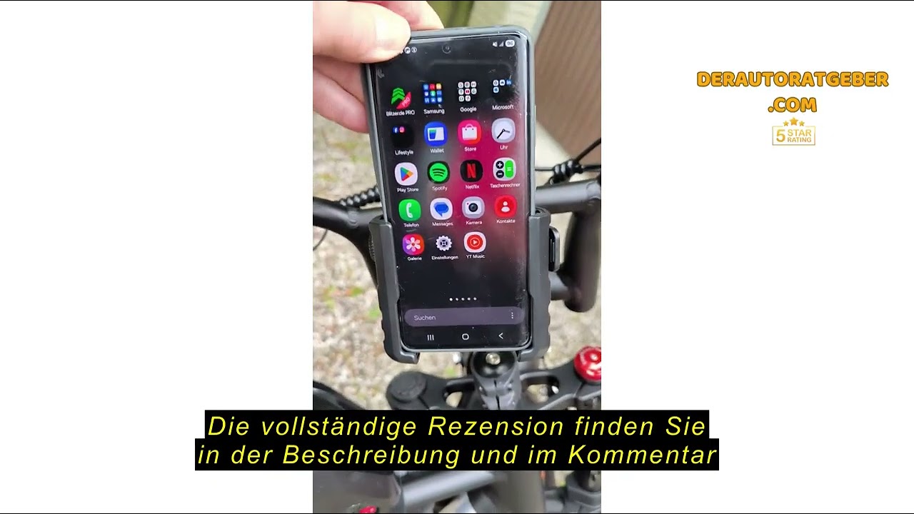 Produktbewertung JOYROOM 2026 Upgrade Handyhalterung Fahrrad, Handyhalterung Motorrad Vibrationsgedä