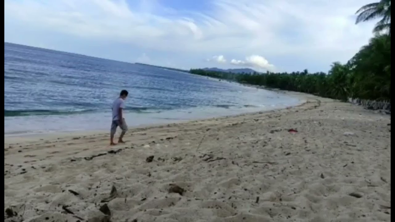 An hour listening to the sound of waves in Dahican Beach Mati City my hometown ease my homesick.
