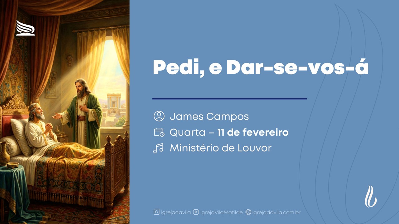 Pedi e dar-se-vós-a | Ministério de Louvor 🎶