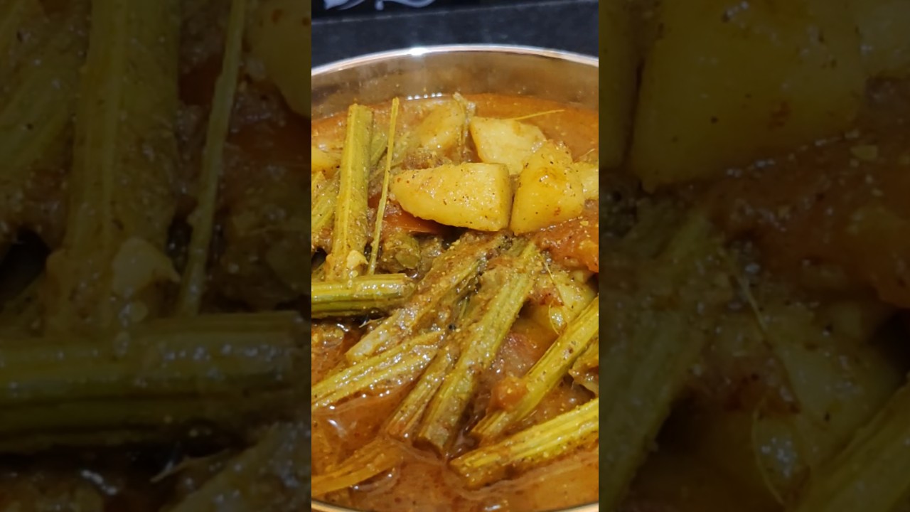 saiyan dantha ki sabji | #shortvideo #foodvideos #youtubeshorts #cooking