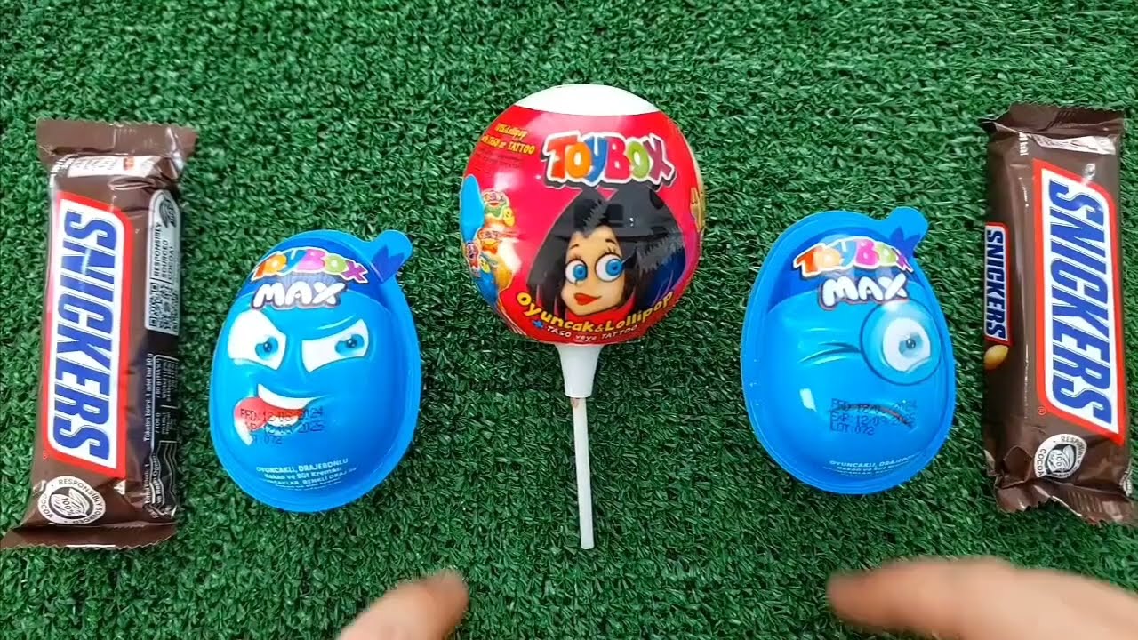 Satisfying Video   Unpacking Lollipops   ΤΟΥBOX   Candy ASMR 