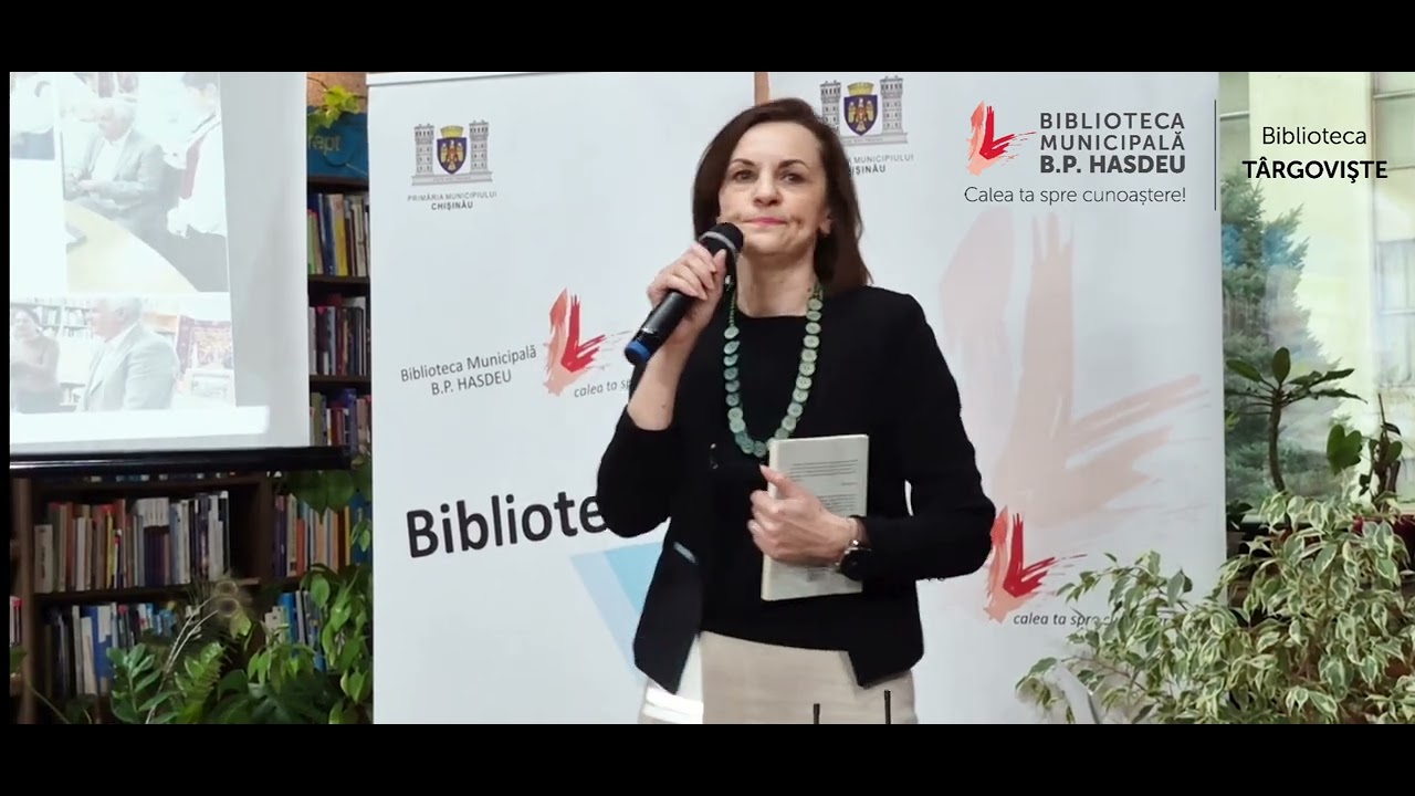 Conferința literară „Reflecții asupra lecturii” #BibliotecaTargoviste2025 #Chișinăulciteste2025