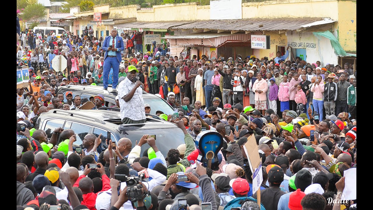 See how Riggy G and united opposition was received in kinamba Naivasha constituency 🔥🔥