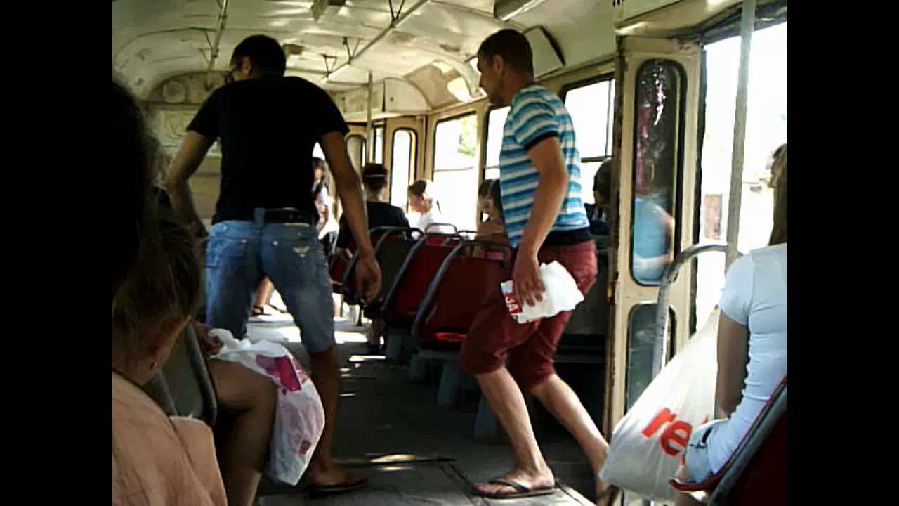 Odessa Tram - Riding on the Route No. 20