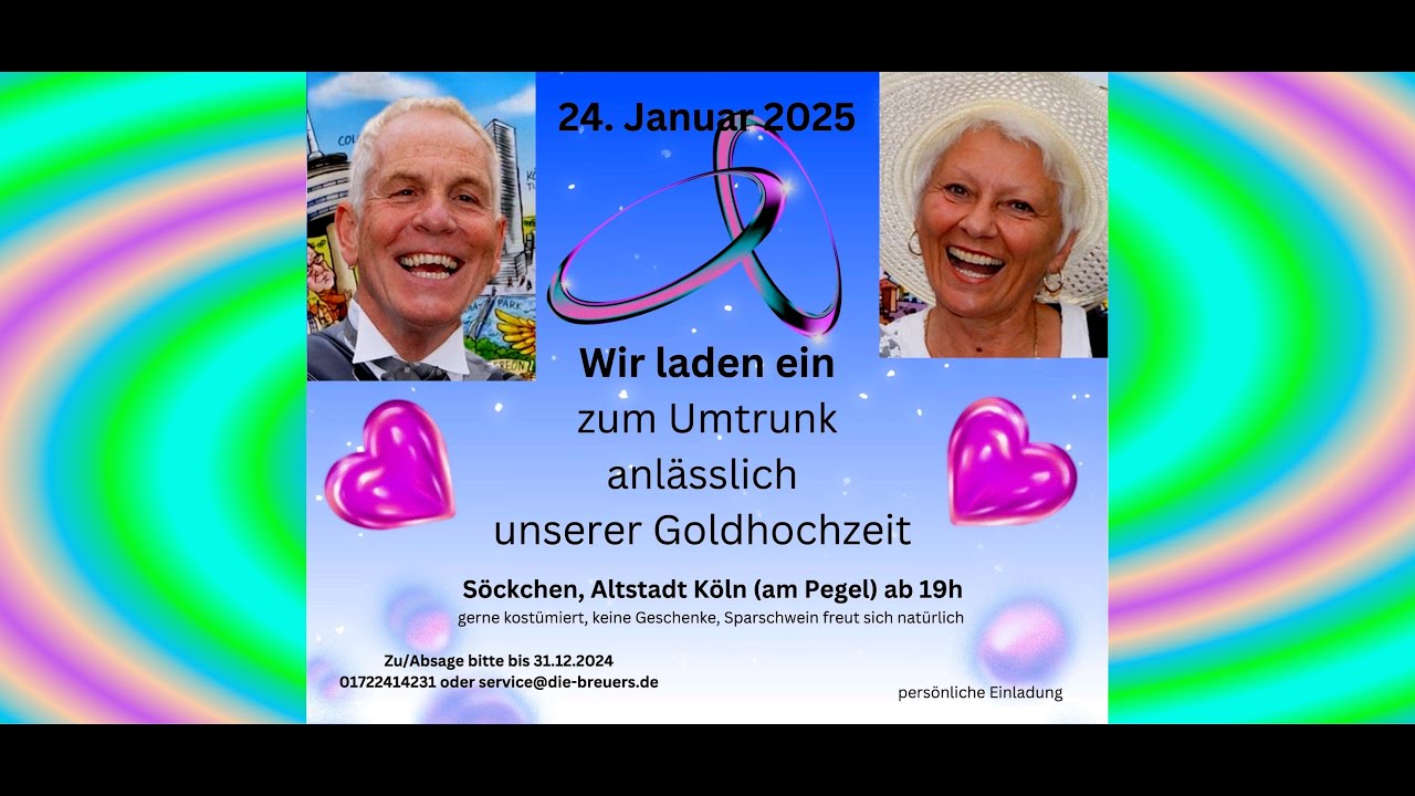 2025 01 24 Goldhochzeit Hanna und Hans