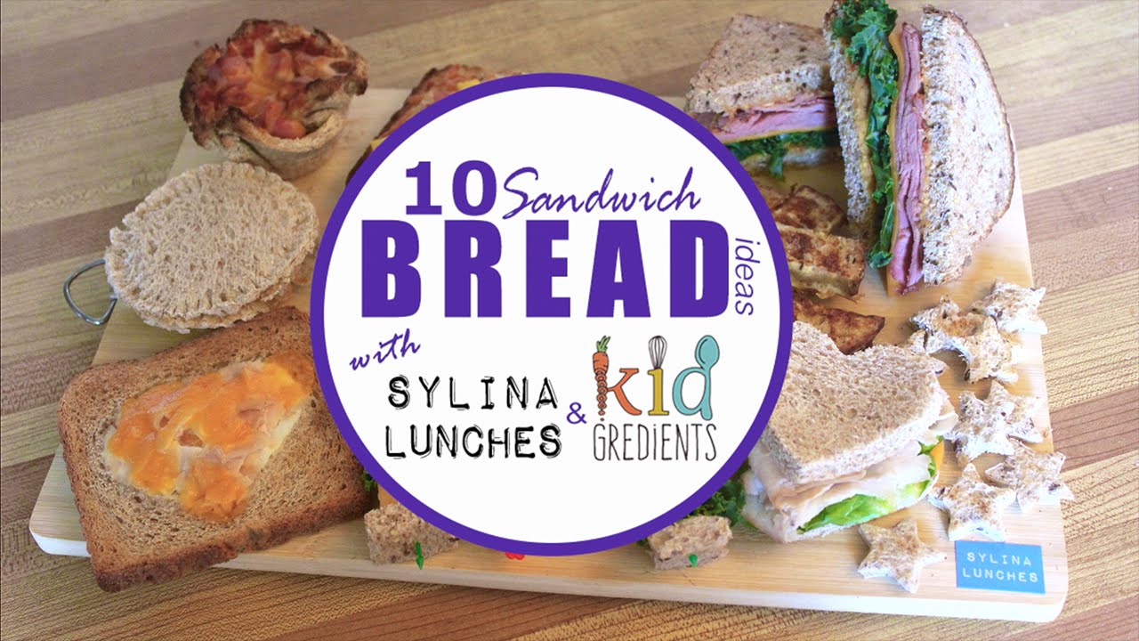 School Lunch Ideas - 10 ways to use sandwich bread